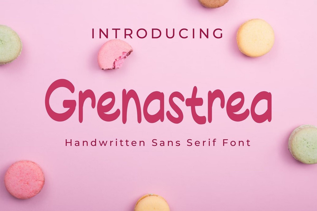 Grenastrea Font preview