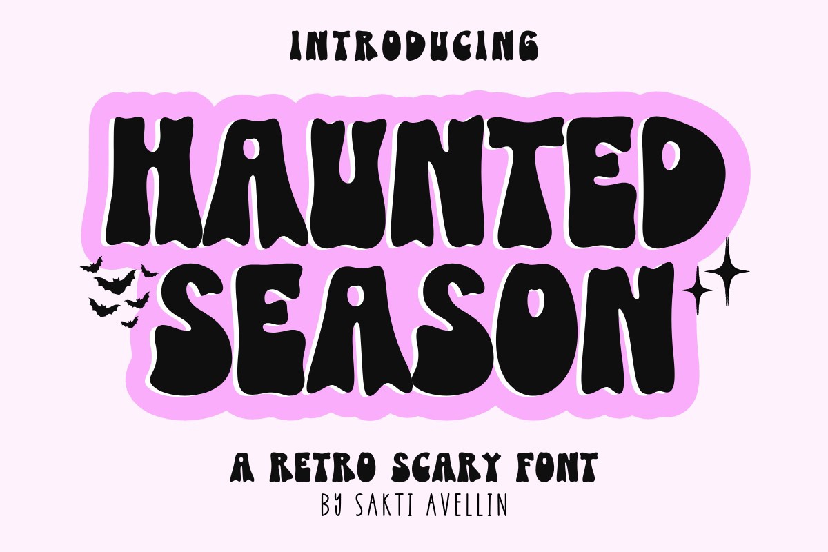 Haunted Season Font preview