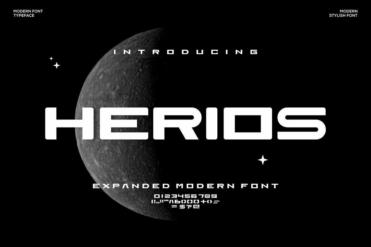 Herios Font preview