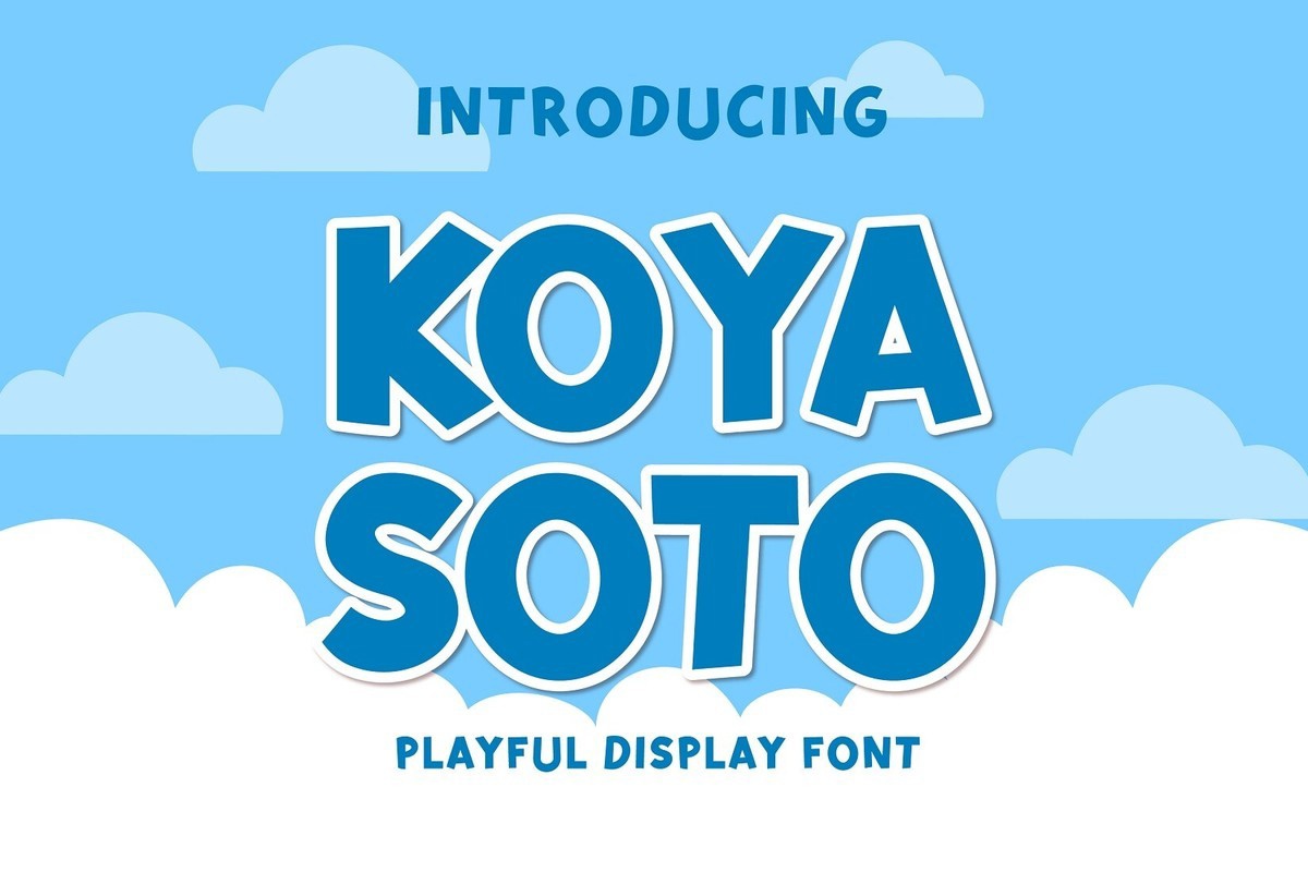 Koya Soto Font preview