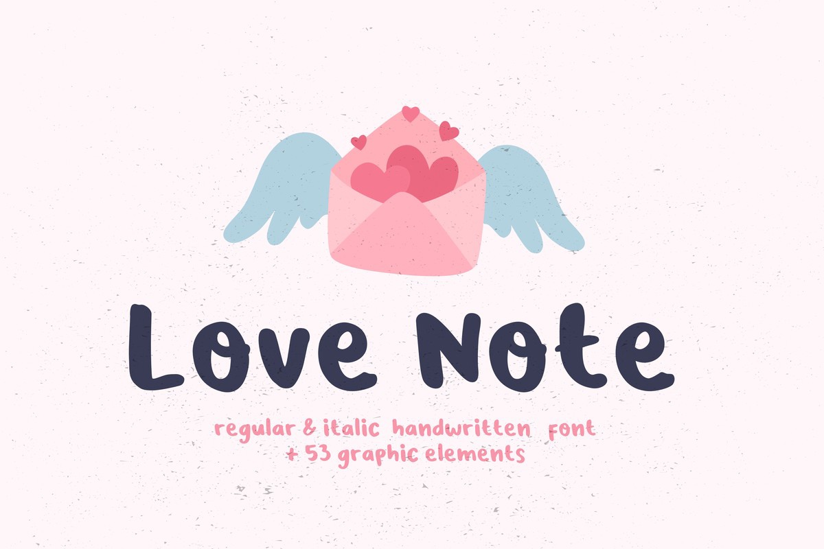 Love Note Font preview