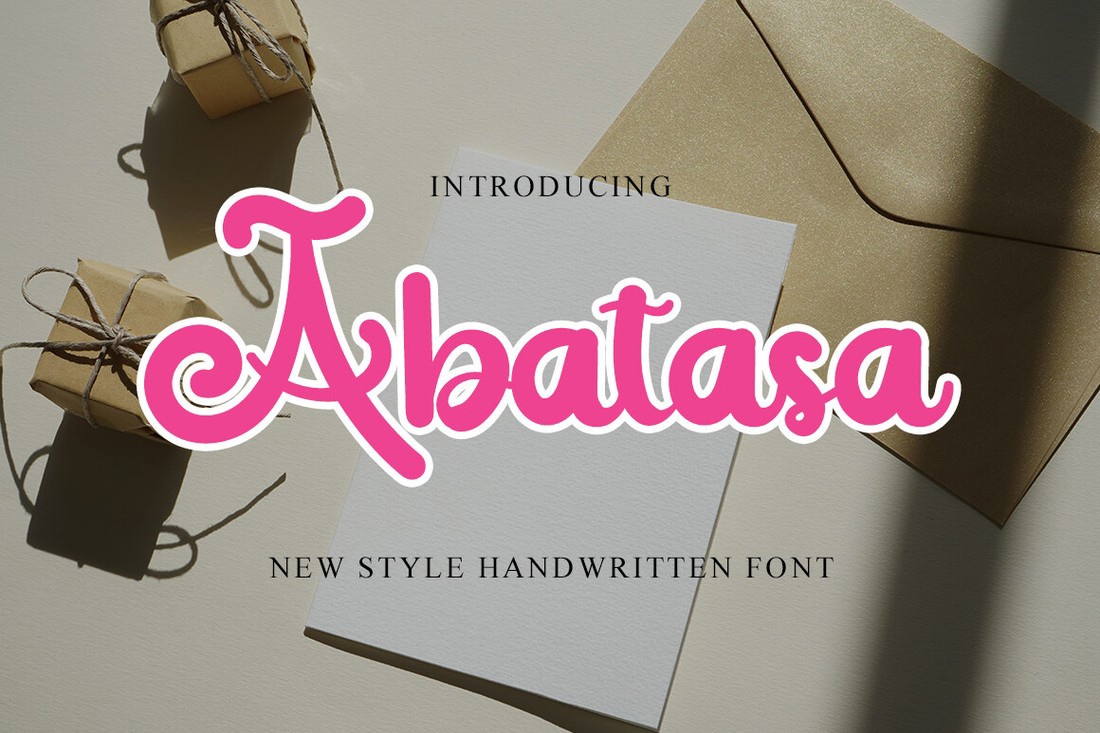 Abatasa Font preview