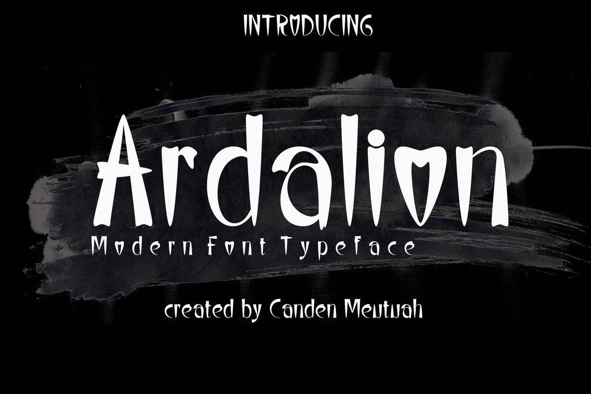 Ardalion Font preview