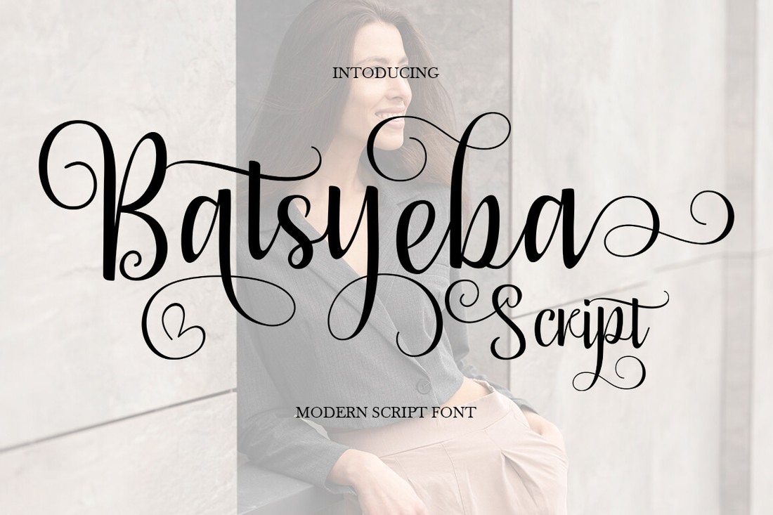 Batsyeba Script Font preview