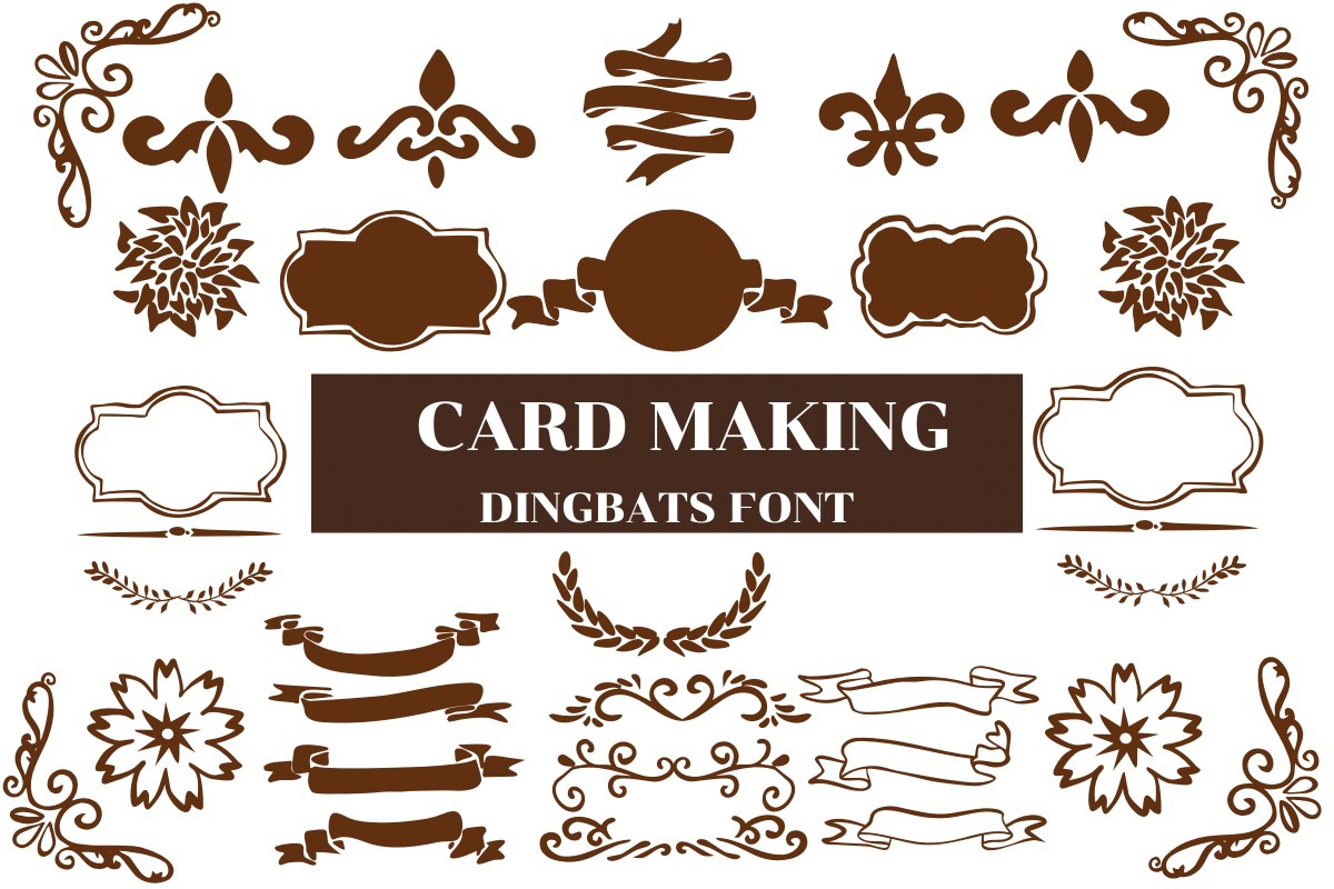 Card Making Font preview