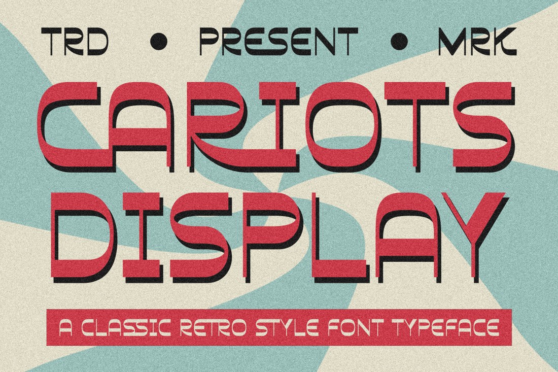 Cariots Font preview