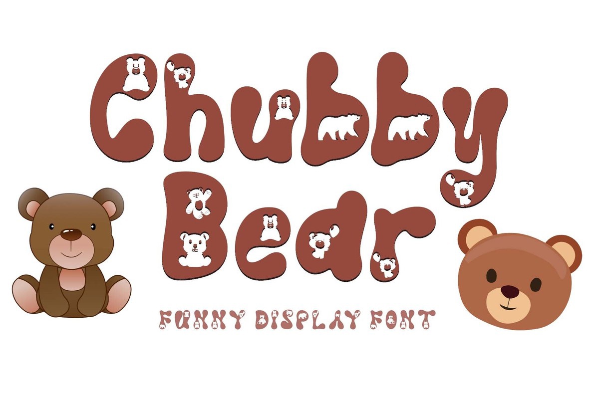 Chubby Bear Font preview