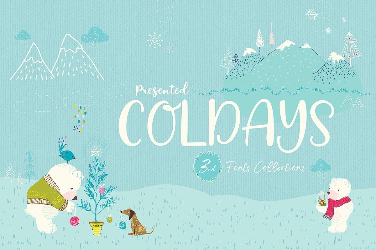 Coldays Memories Font preview