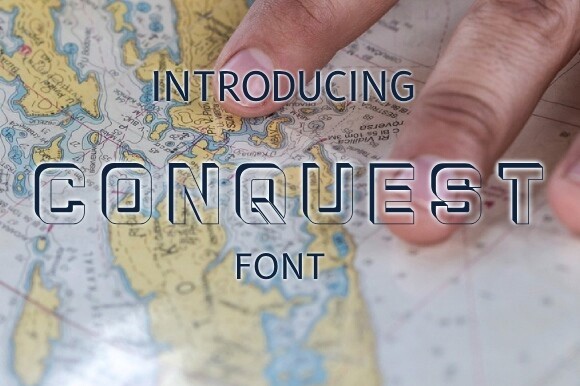 Conquest Font preview