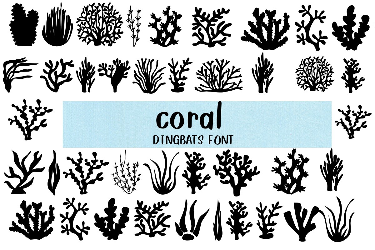 Coral Font preview