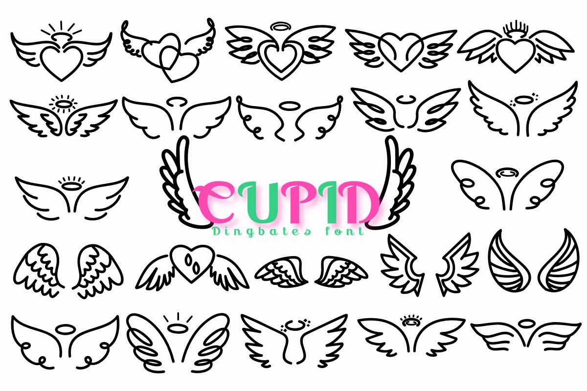 Cupid Font preview