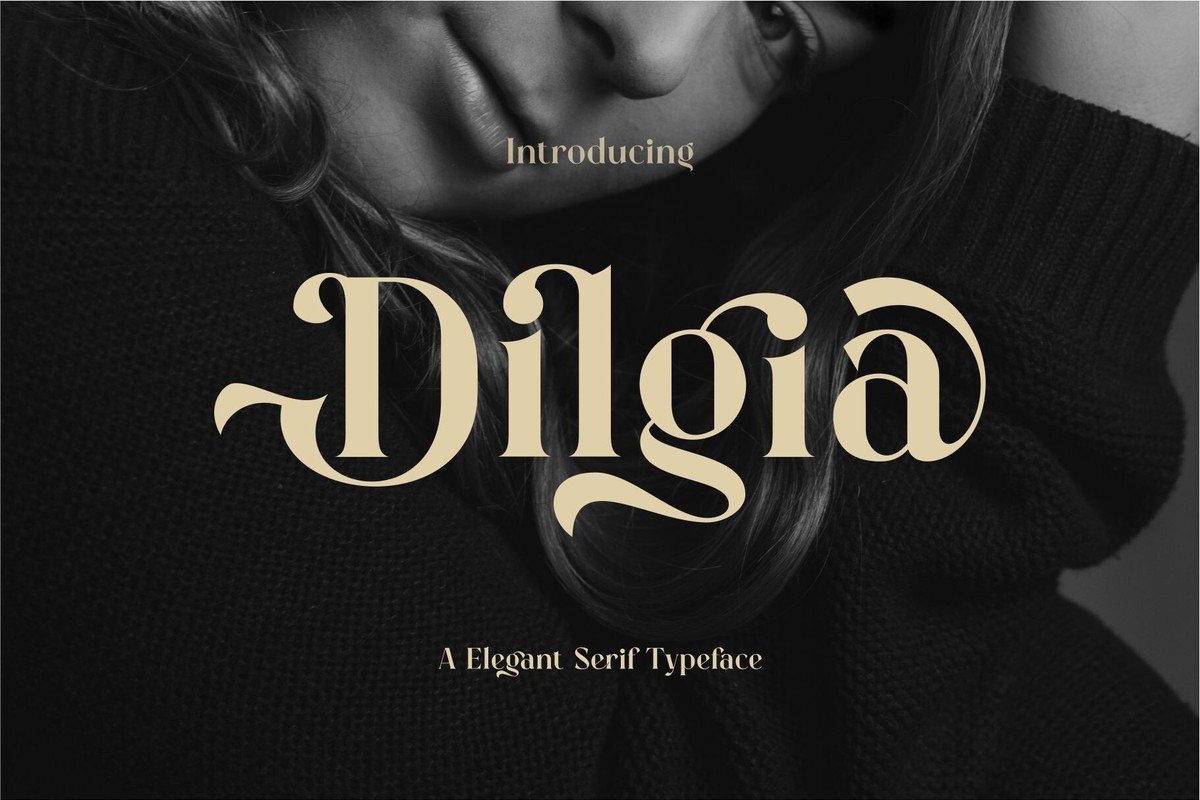 Dilgia Font preview