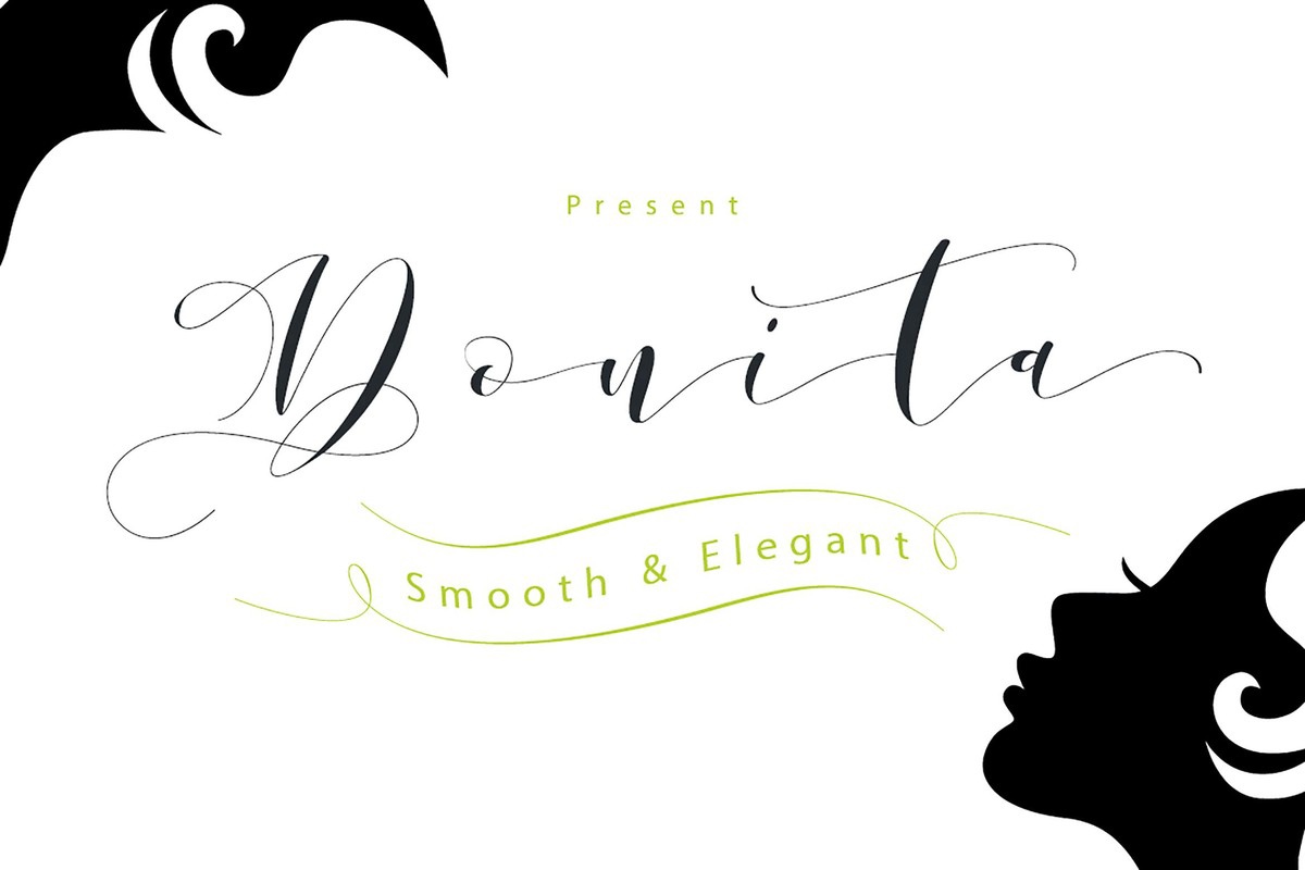 Donita Script Font preview