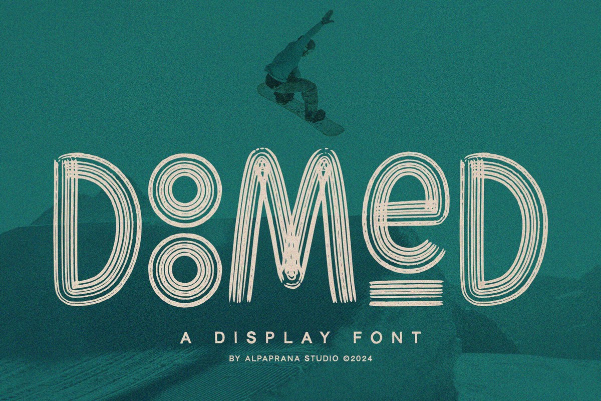 Doomed Font preview