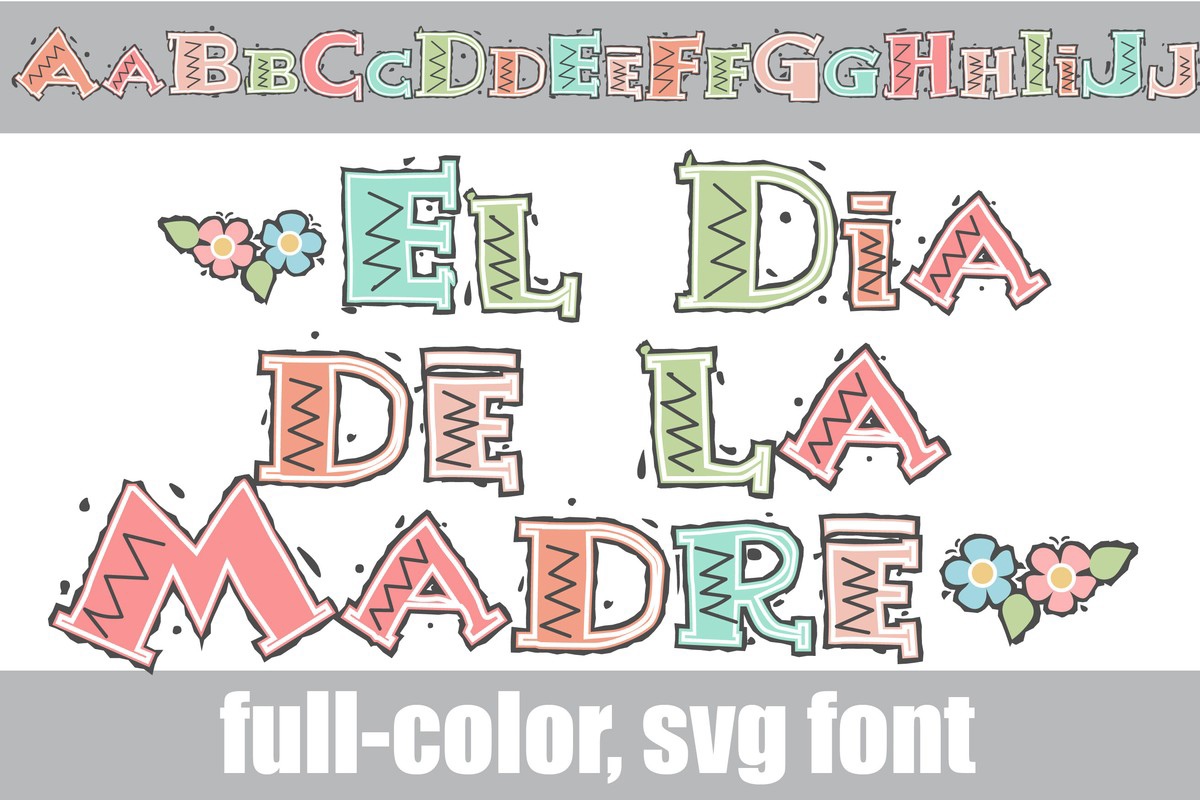 El Dia De La Madre CF Font preview