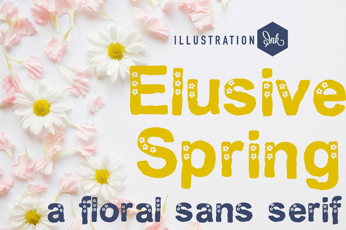 PN Elusive Spring Font preview