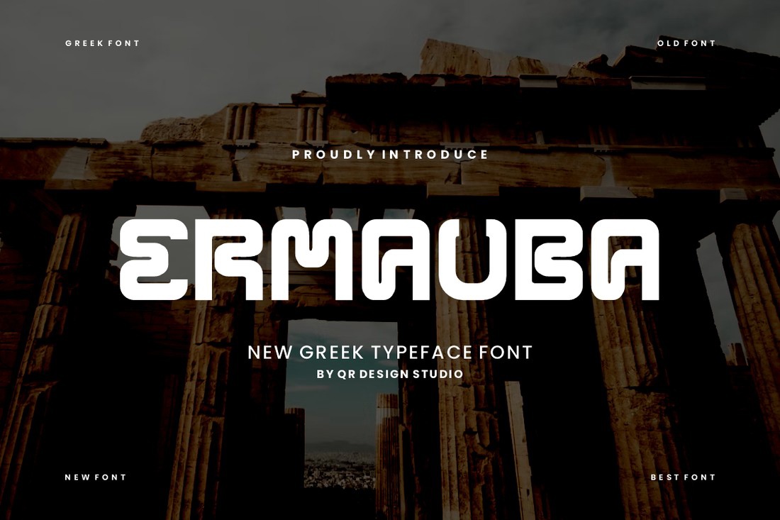 Ermauba Font preview