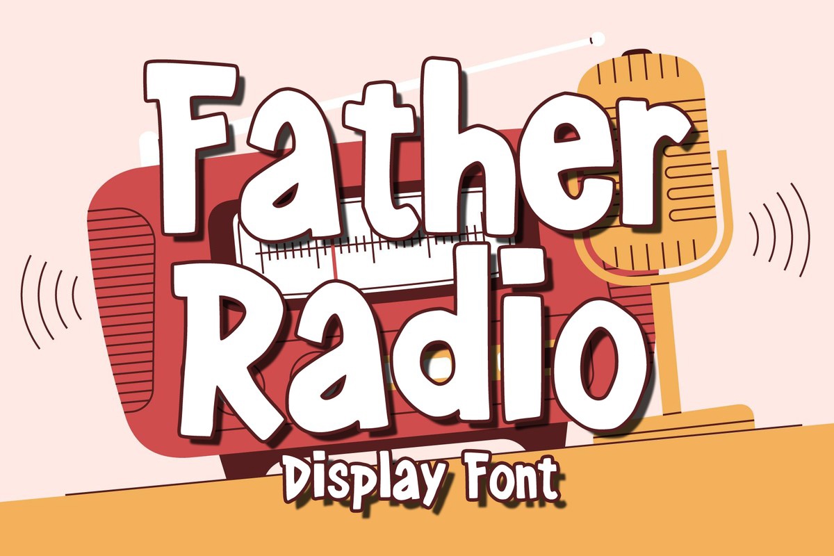 Father Radio Font preview