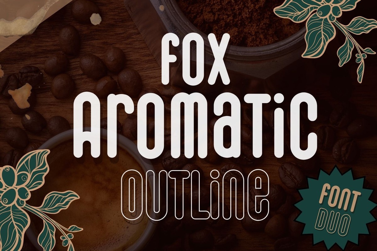 Fox Aromatic Font preview