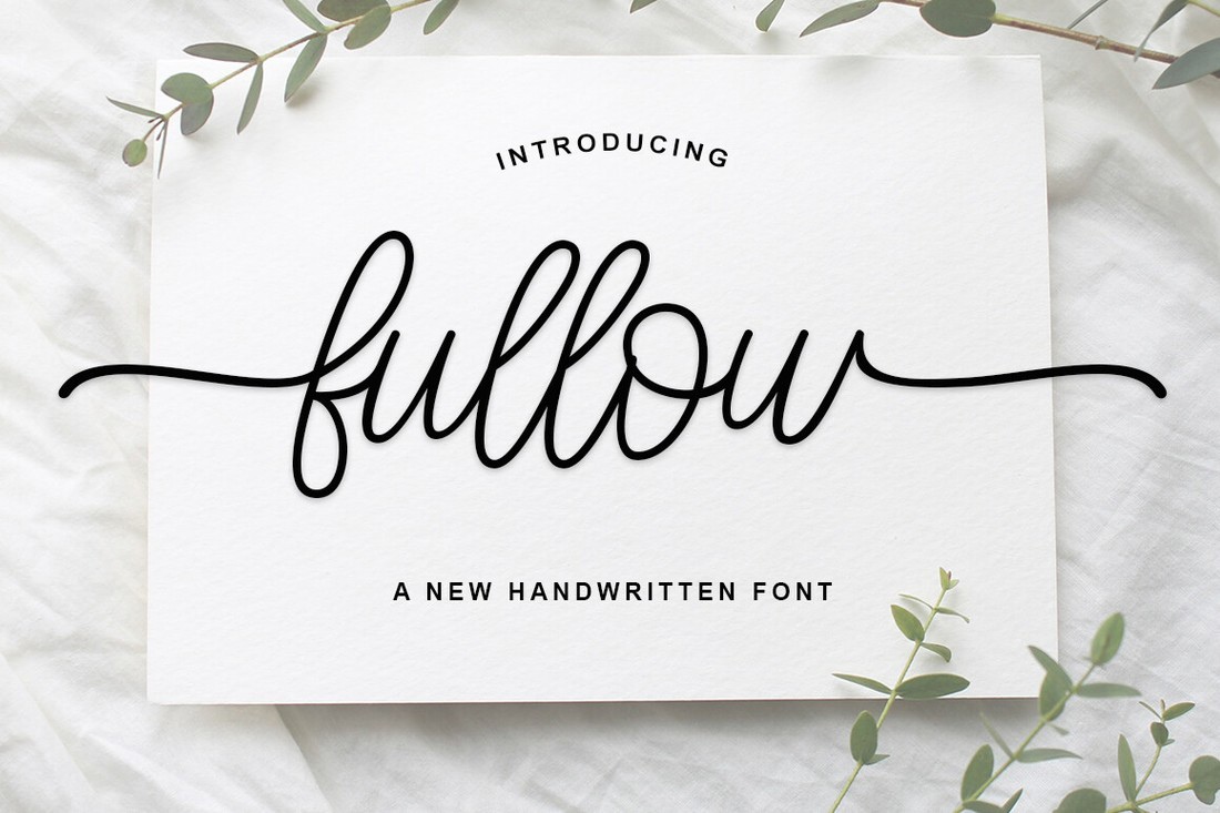 Fullow Font preview