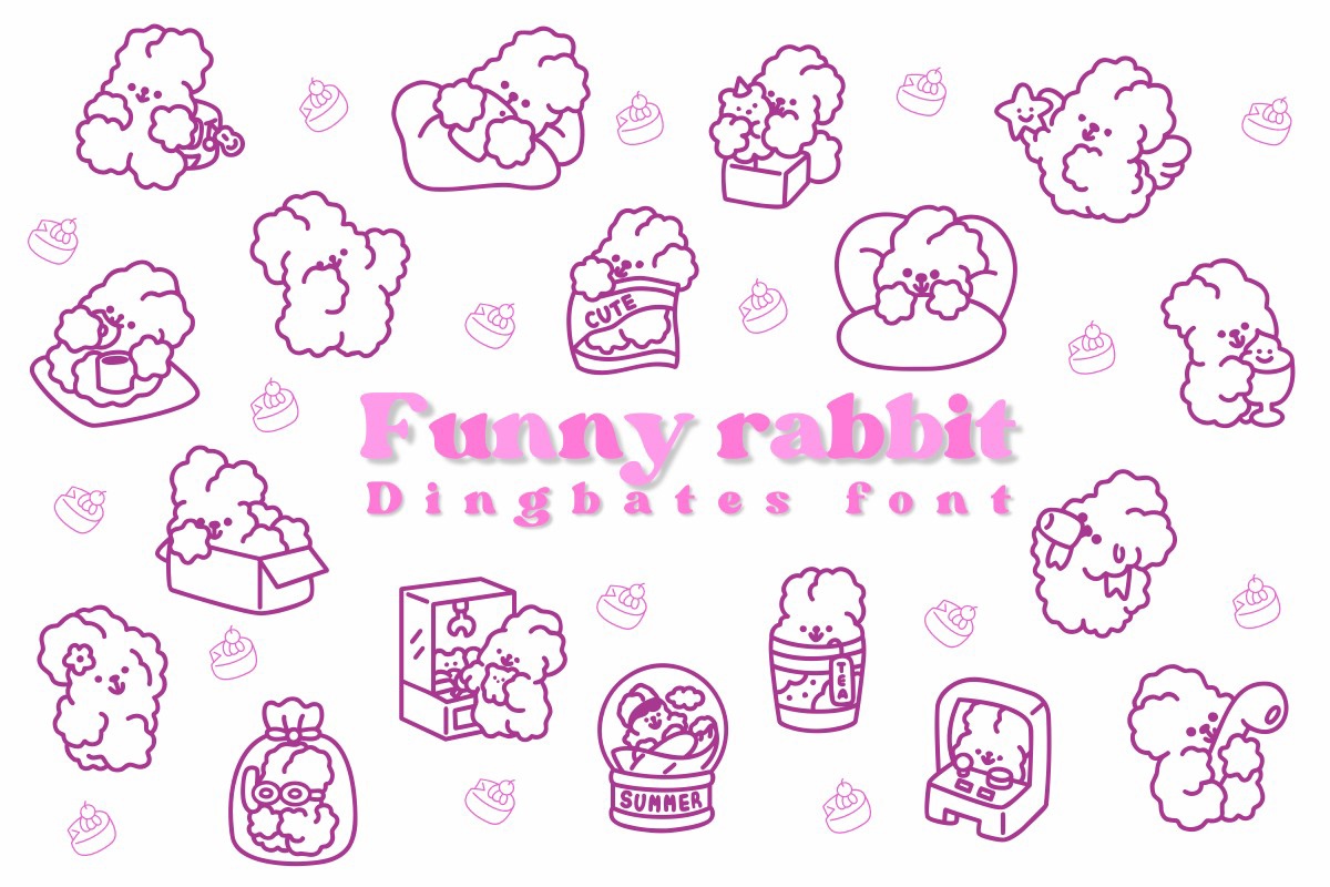 Funny Rabbit Font preview