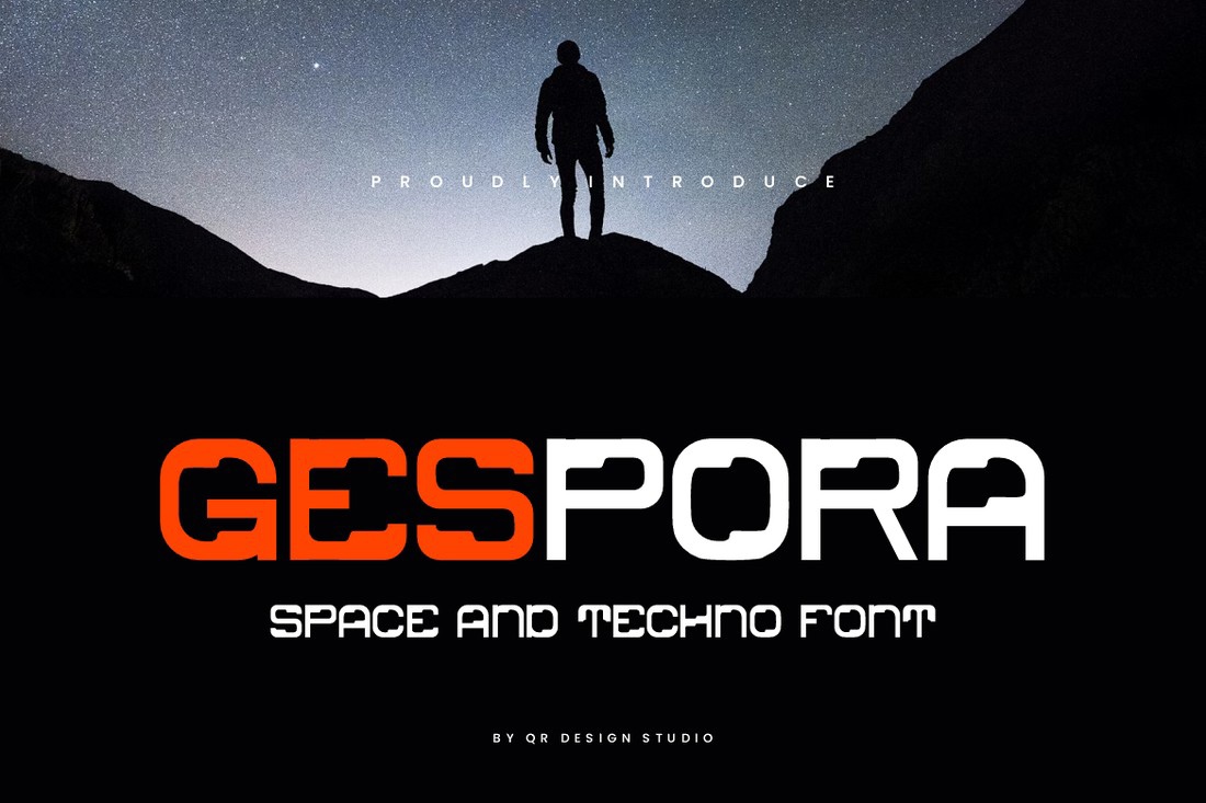 Gespora Font preview