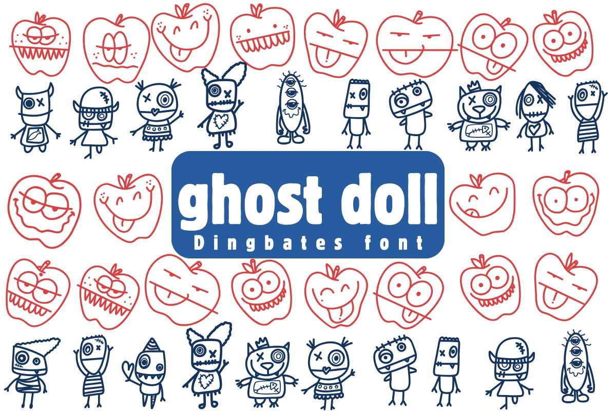 Ghost Doll Font preview