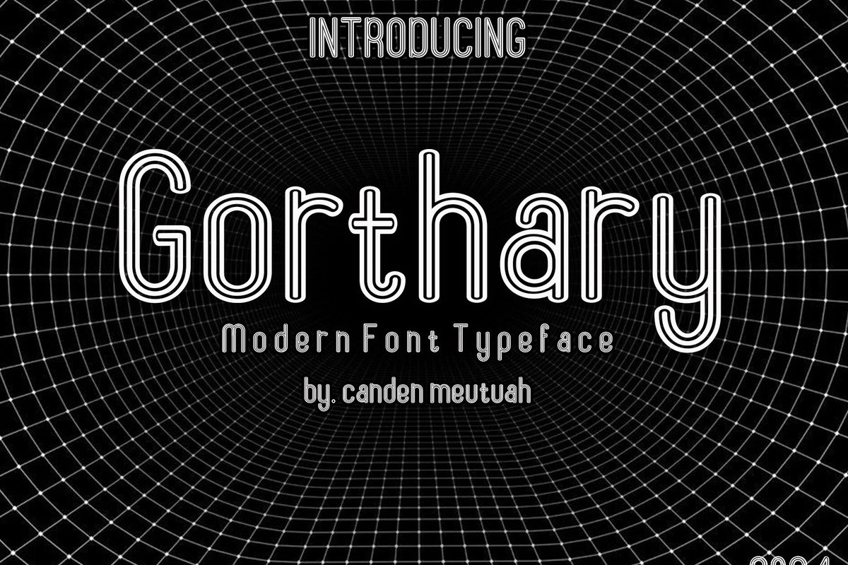 Gorthary Font preview