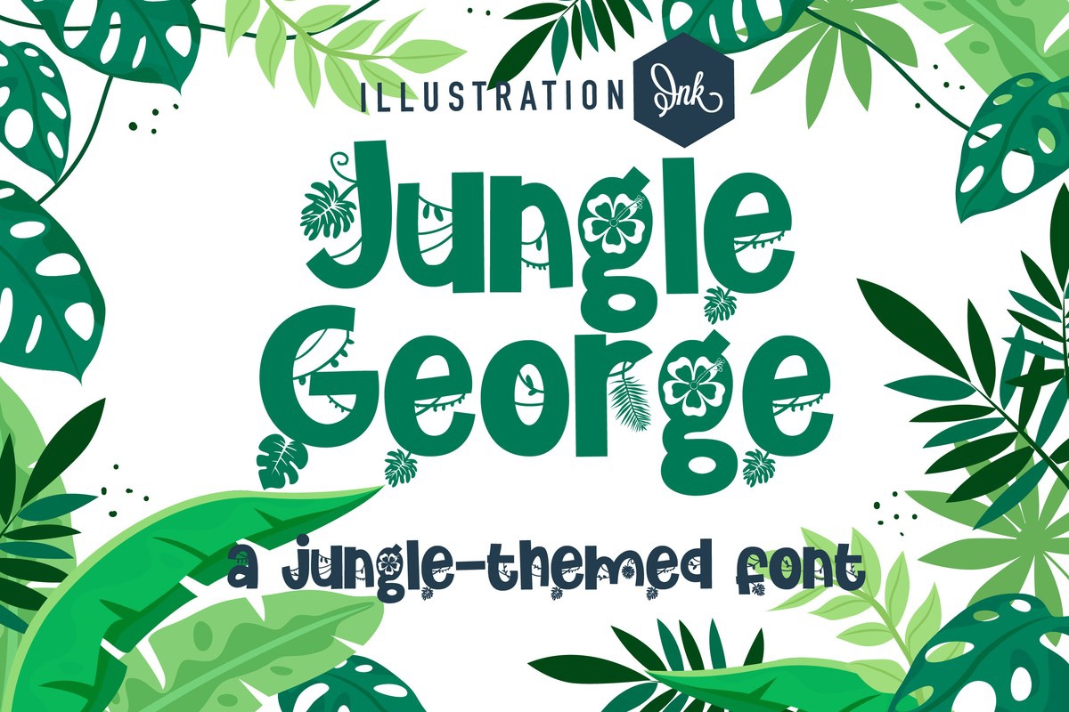 ZP Jungle George Font preview