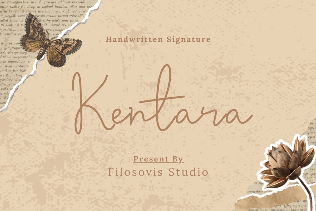 Kentara Font preview