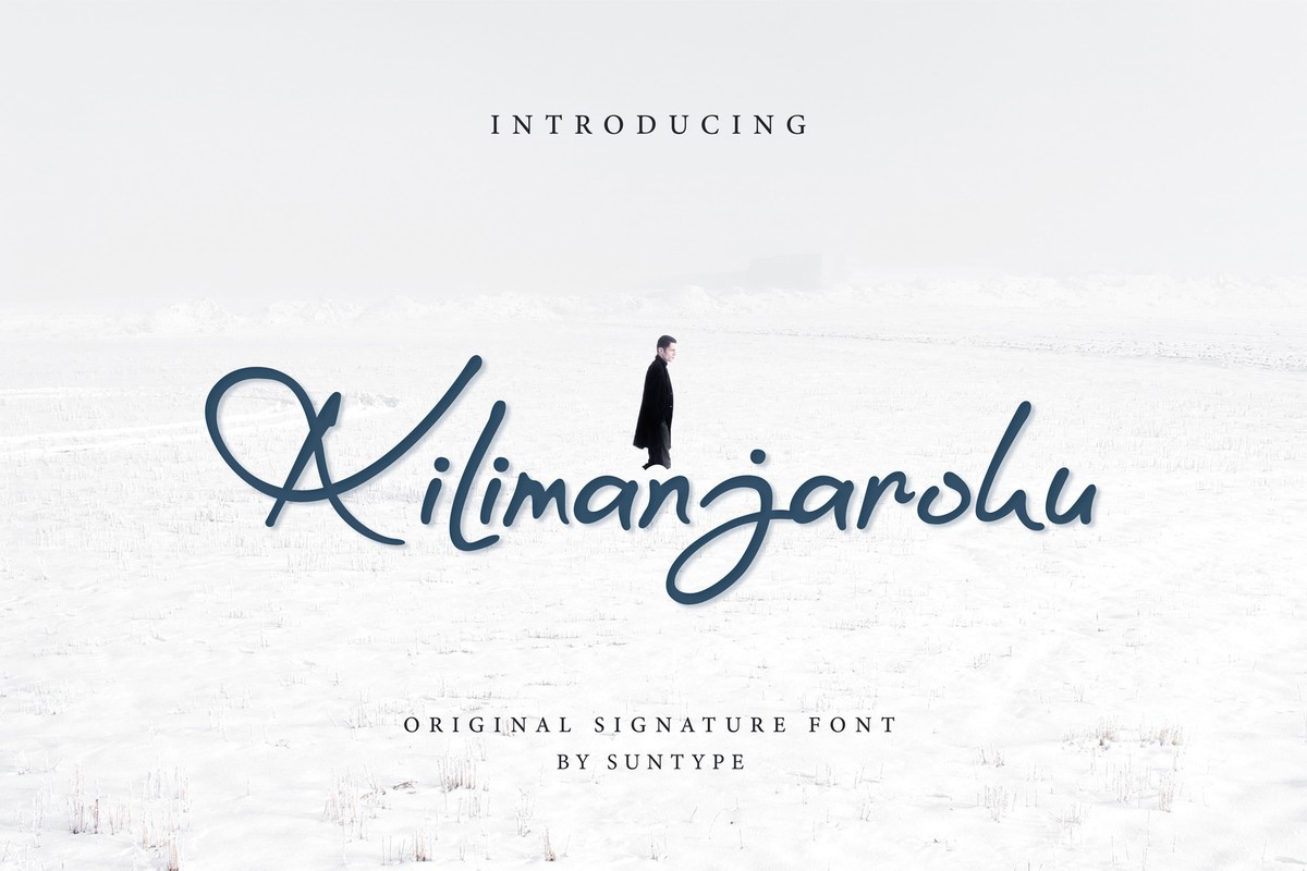 Kilimanjaroku Font preview