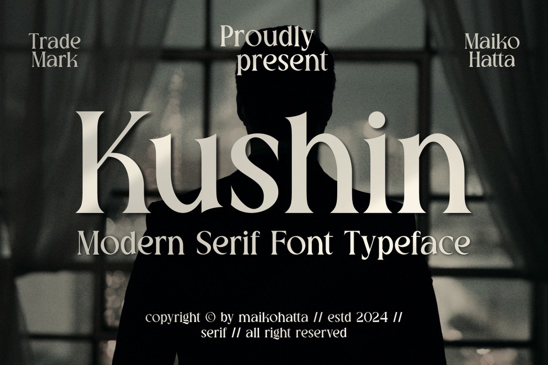 Kushin Font preview