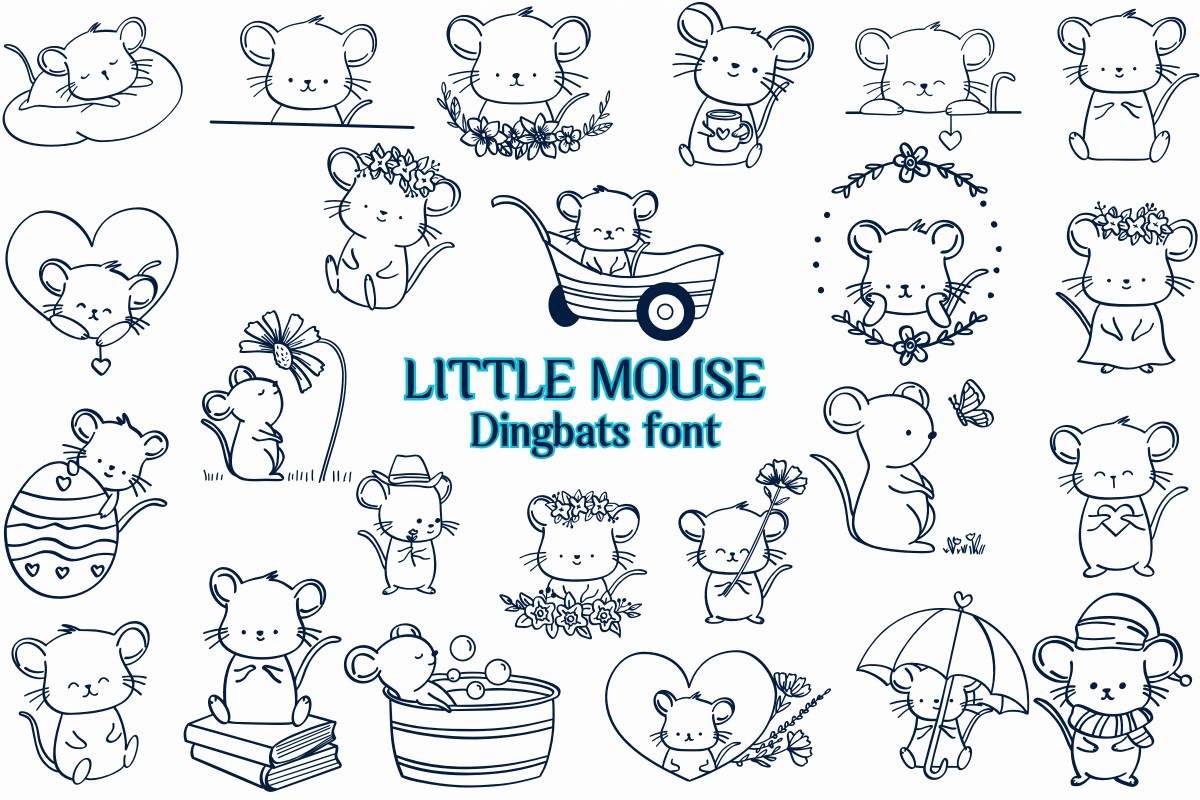 Little Mouse Font preview