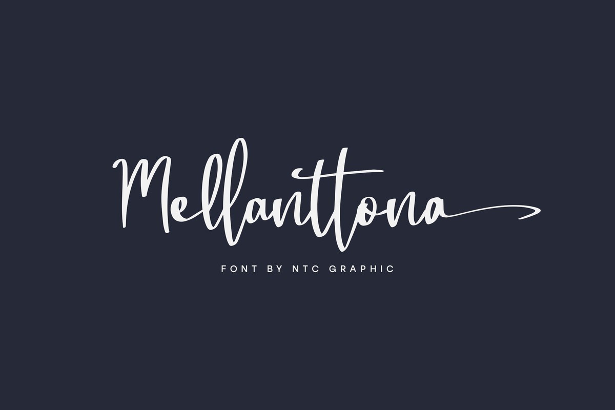 Mellanttona Font preview