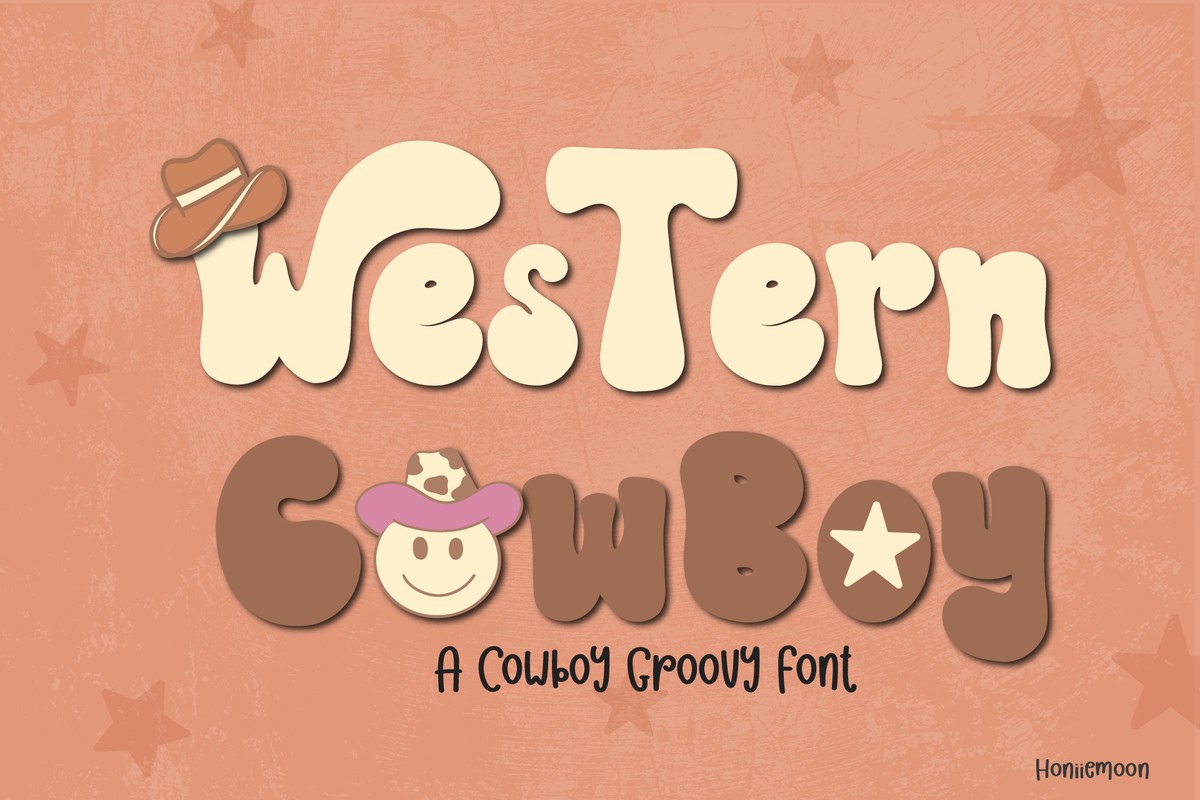 Western Cowboy Font preview