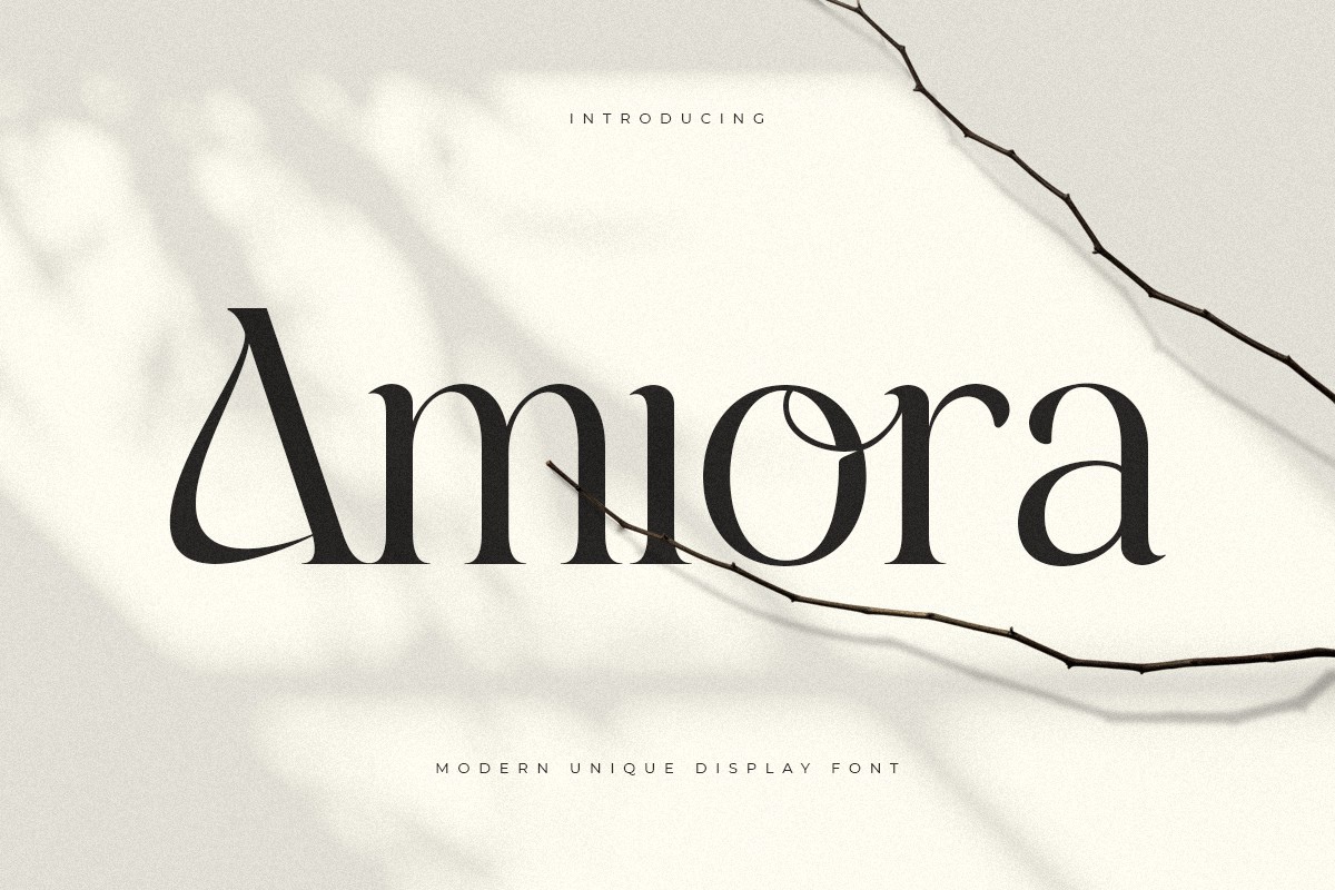 Amiora Font preview