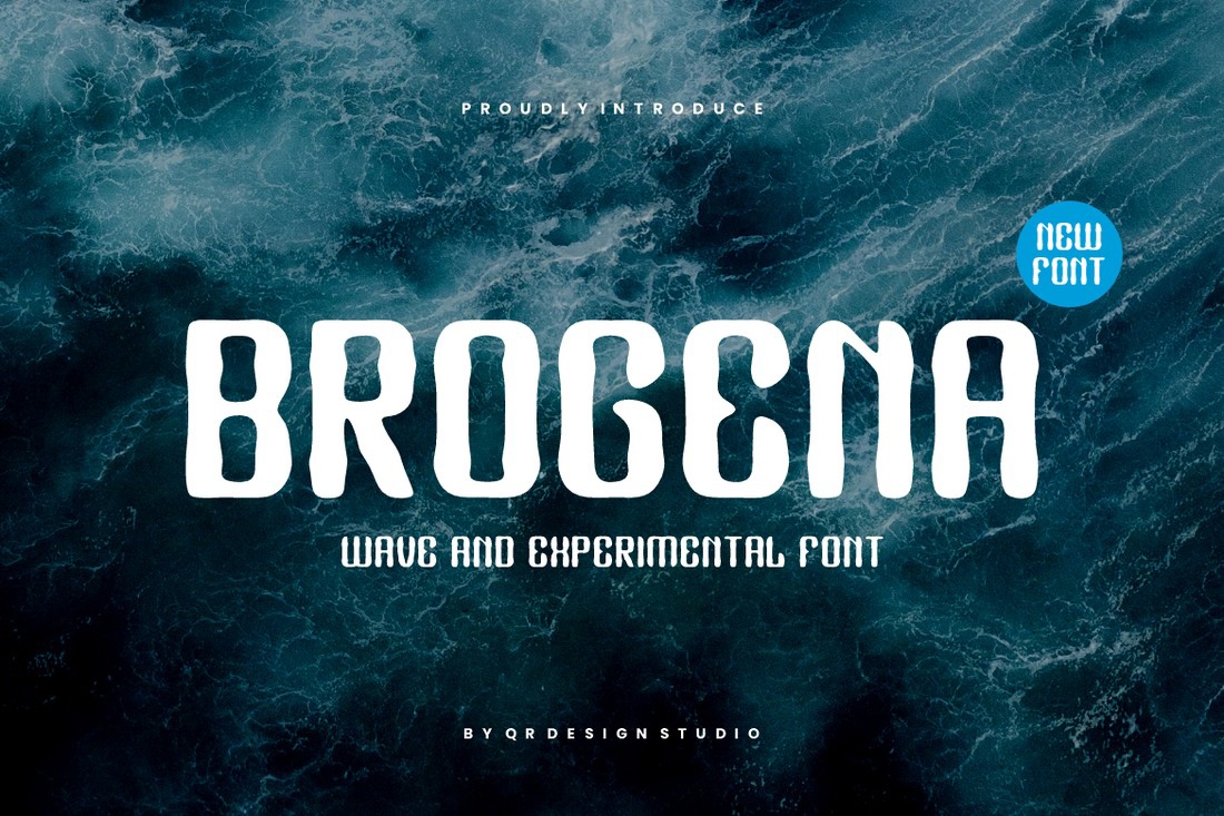 Brogena Font preview