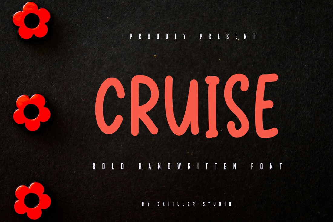 Cruise Font preview