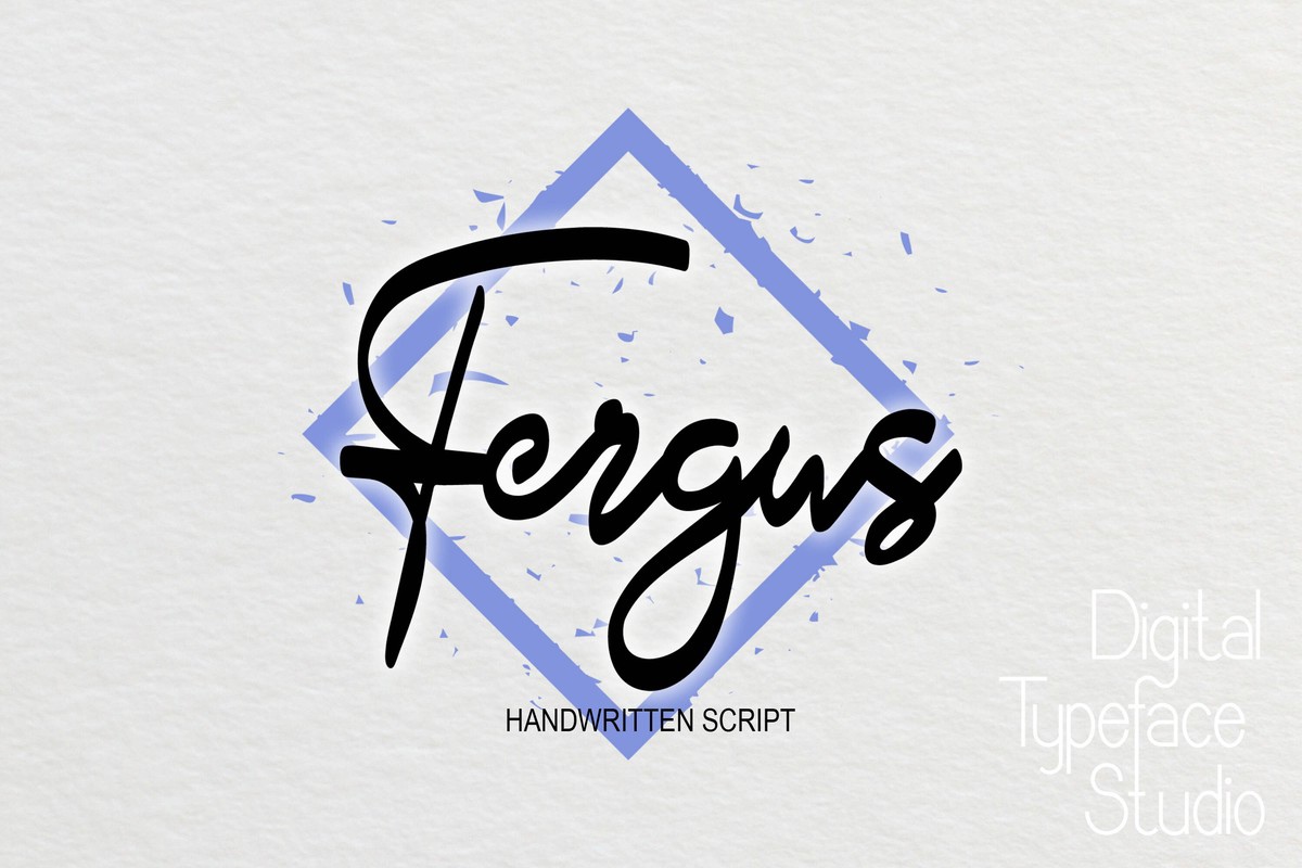 Fergus Font preview