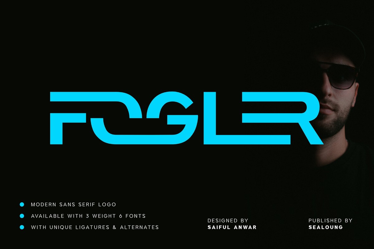 Fogler Font preview