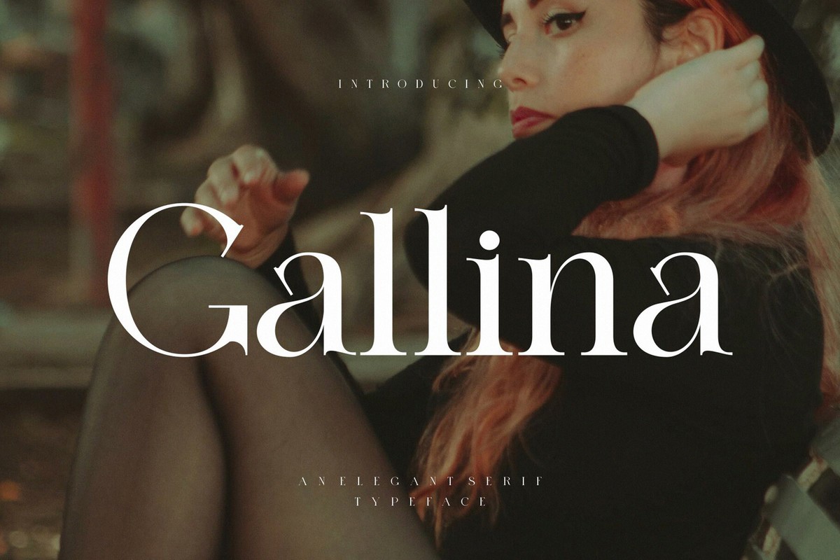 Gallina Font preview