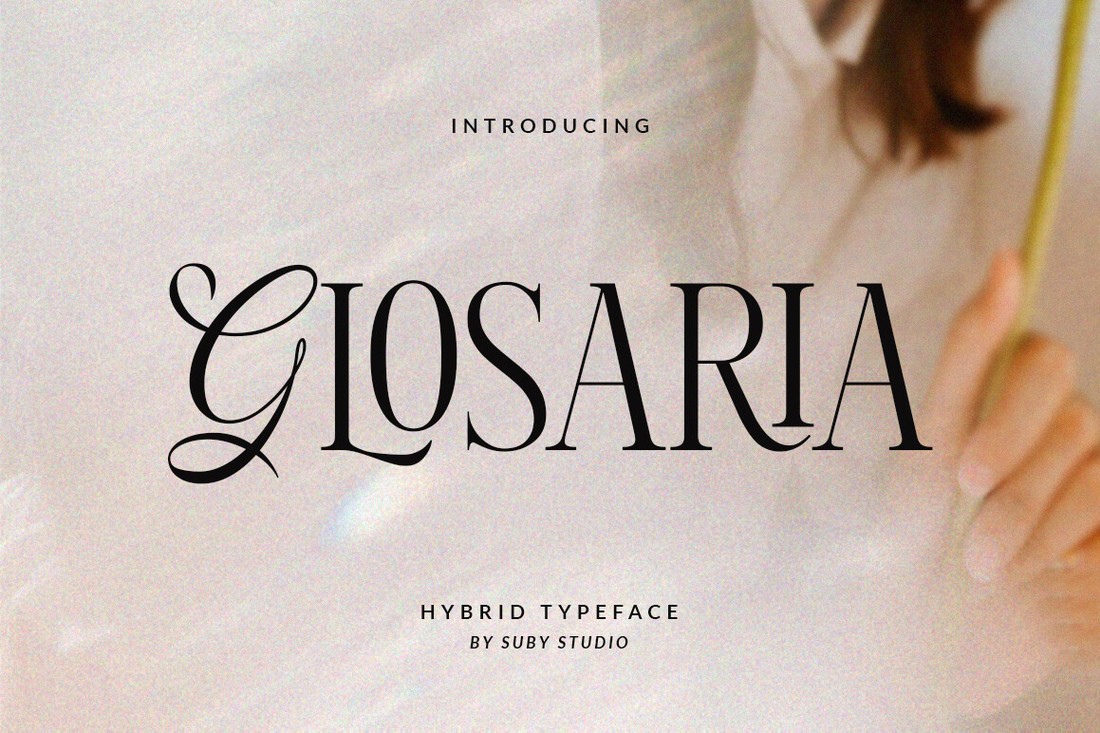 Glosaria Font preview