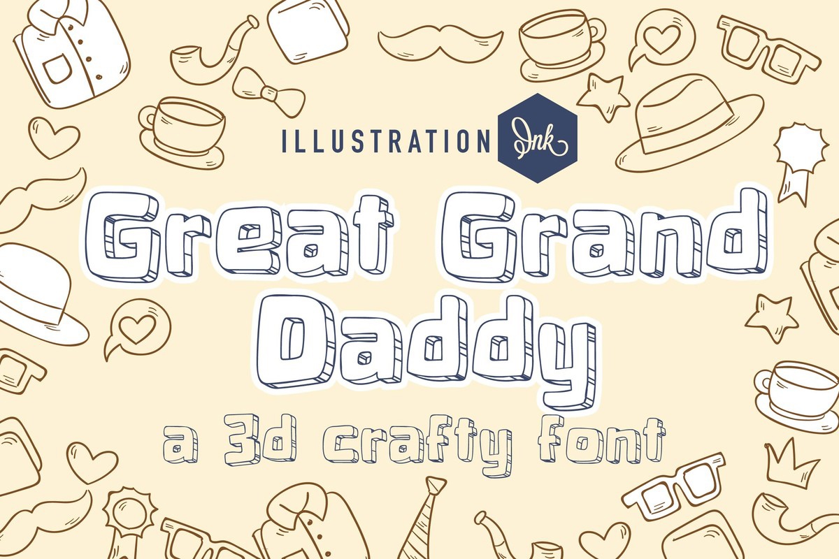 PN Great Grand Daddy Font preview