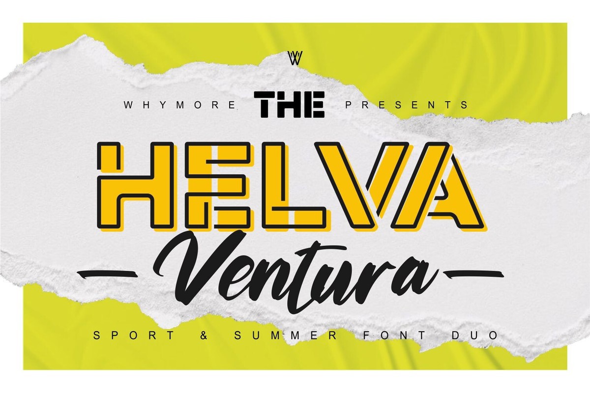 Helva Ventura Font preview