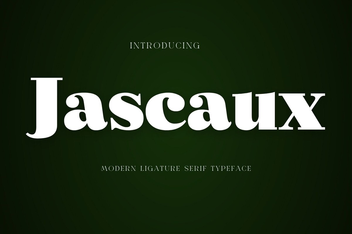 Jascaux Font preview