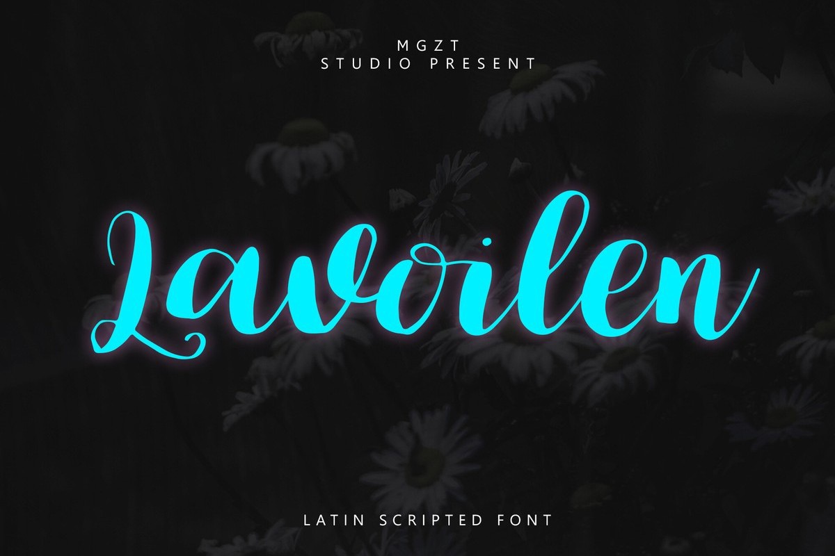 Lavoilen Font preview