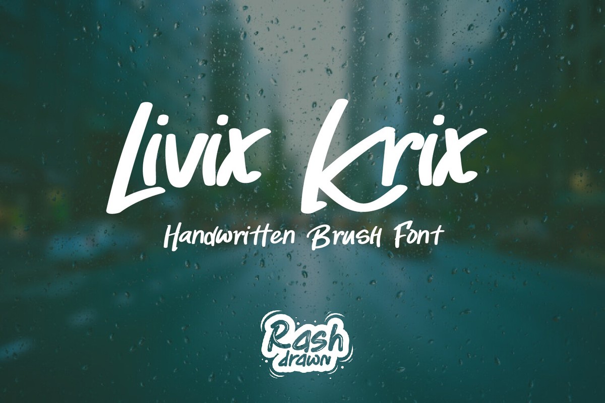 LivixKrix Font preview