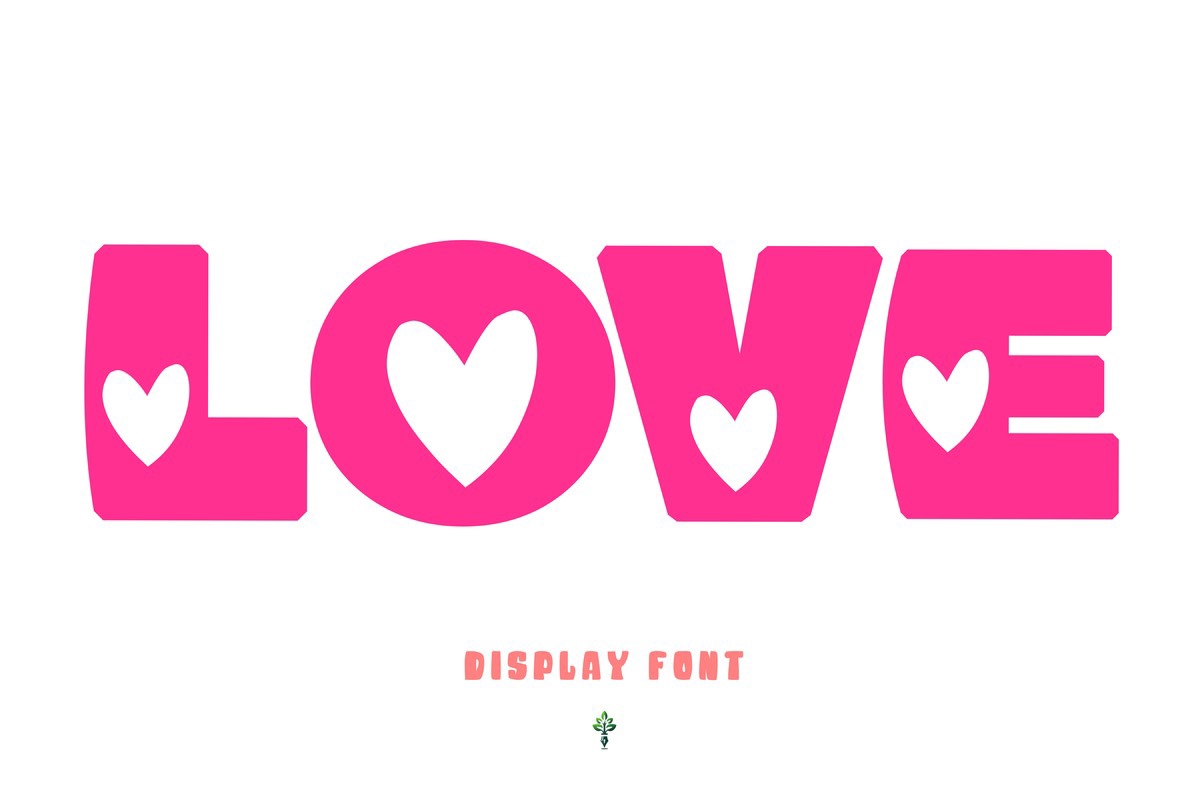 Loves Font preview