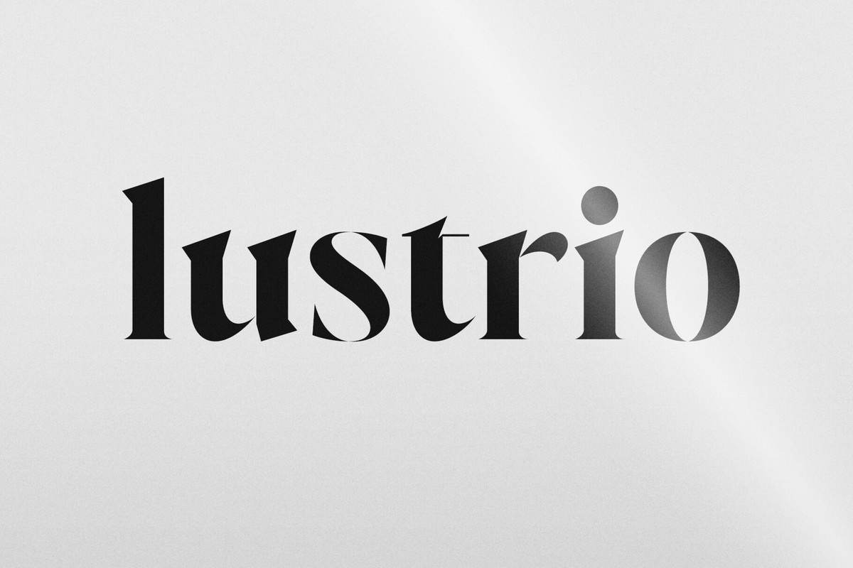 Lustrio Font preview