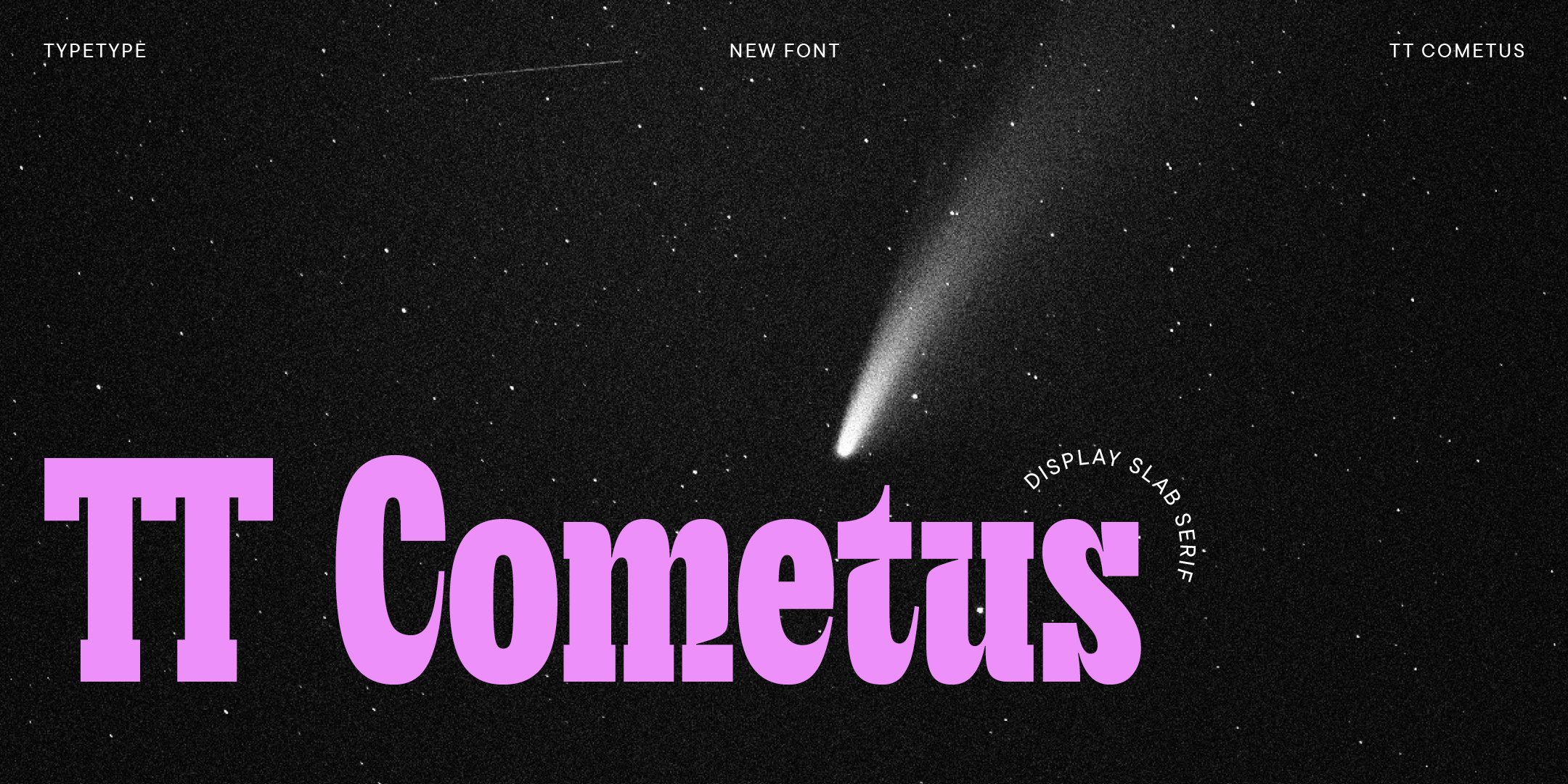 TT Cometus TRIAL Font preview